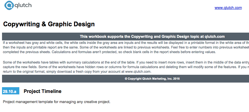 copywriting and graphic design