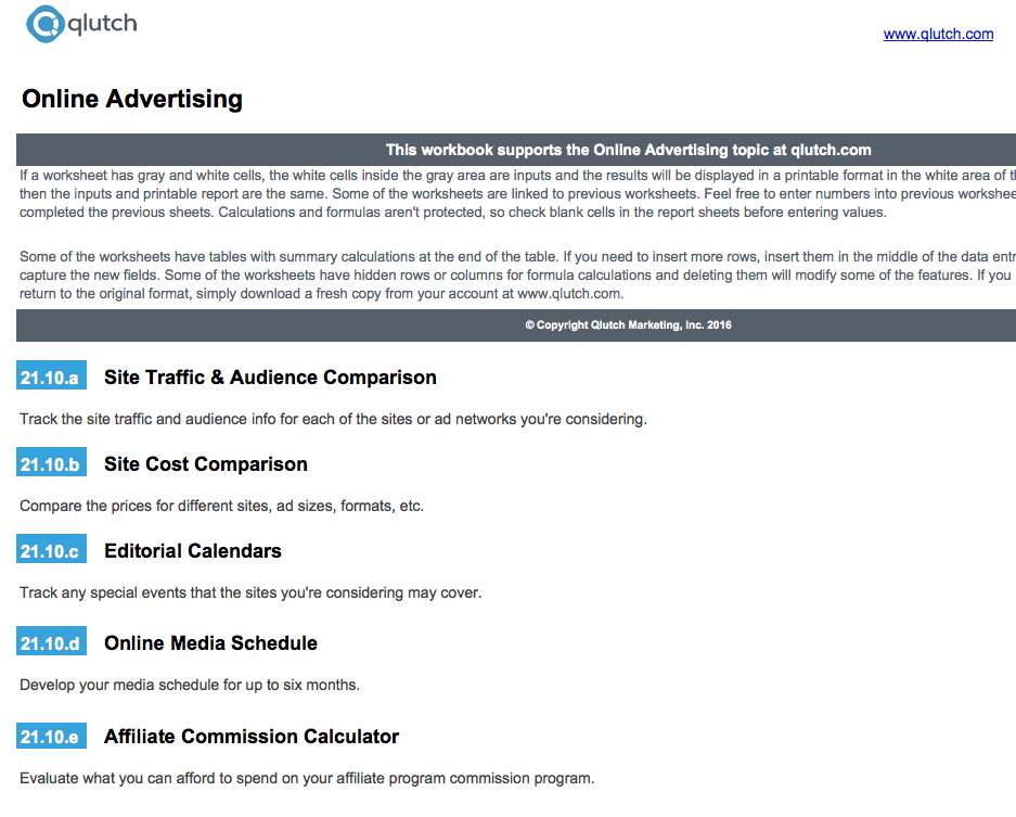 online advertising